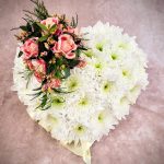 Based heart funeral tribute (small)