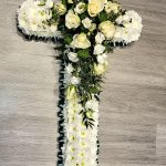 Cross funeral tribute