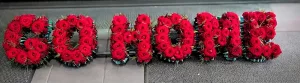 Home funeral tribute shapes