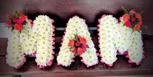 Mam funeral tribute shapes