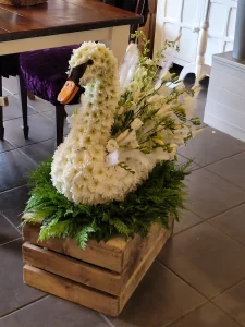 bespoke funeral tribute Swan